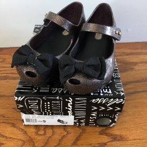 Mini Melissa ultragirl glitter size 9